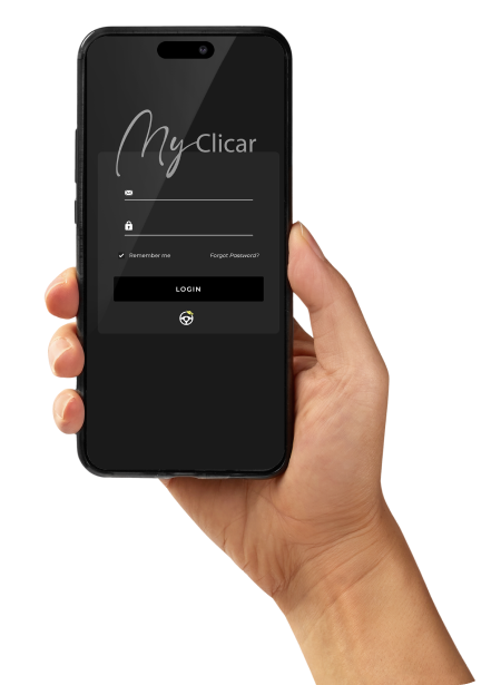 Application mobile Clicar sur smartphone